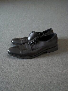 ALDO Men’s Black Leather Lace Up Dress Shoes Sz 10.5